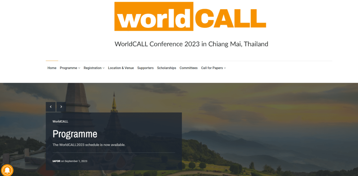 WorldCALL2023 Artificial Intelligence Session Chair: Jasmin&nbsp;Cowin